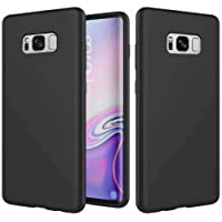 CRABOT Compatible con Samsung Galaxy S8 Silicona Líquida Caso Cubierta de Goma Anti-caída Resistente a Los Arañazos…